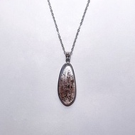 天然礦石 毒液超七金草莓 925純銀 項鍊