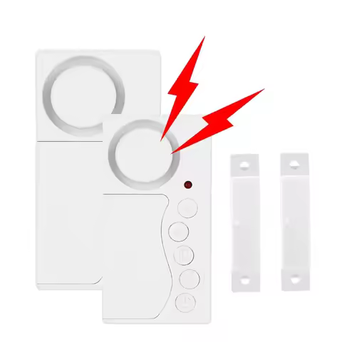 Door Opening Sensor Wireless Time Delay Door Alarm Door Sensor Door And Window Security Alarm Home S