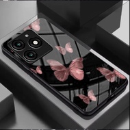 Softcase Glass Glossy Untuk type Hp Itel A70 / Infinix Smart 8 | Case Hp Itel A70 | Casing hp Infini