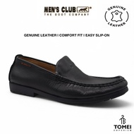 MEN’S CLUB Men Genuine Cowhide Leather Slip On Loafers Casual Office Shoes 92443-K79