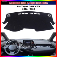 Car Styling For Toyota C-HR CHR 2016-2019 2020 2021 2022 Dashmat Dashboard Cover Mat Pad Sunshade Protect Carpet Rug Accessories