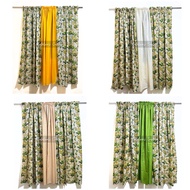 GSC | 3 in 1 Green Conteza Printed Suksukan NonRing Window 60" inches each (4ft, 6ft and 7ft)