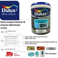 [Free Shipping] DULUX Inspire Exterior &amp; Interior Wall Sealer 5 Litre (15527) (Cat Air Dalaman dan Luaran Dinding)