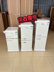 🌸🌸【100%新】復古雪櫃節能小雪櫃冷藏冷凍#復古雪櫃#細雪櫃#復古小雪櫃#小雪櫃#復古廚房電器#公寓復古小雪櫃#高顏值小雪櫃#節能雪櫃 #retrorefrigerator#retrominiref