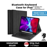[SG] LionShield iPad Air 5/4/10.2/Pro 11/12.9/Gen 10/Mini 6/5/4/Air 3/2/1/Pro 10.5 Wireless Keyboard Case Casing Cover