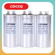 Cbb65 Motor Capacitor Air Conditioner Compressor Start Capacitor 450V AC 5UF 6UF 15uF 20uF 25uF 30uF