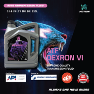 MOTION ATF WS / DEXRON 6 DEXRON VI 4L 1L FULLY SYNTHETIC AUTOMATIC TRANSMISSION FLUID OIL MINYAK HIT