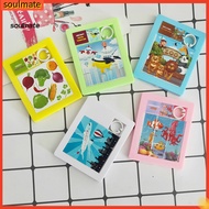 soulmate|  3Pcs Slide Pattern Puzzle Hand-eye Coordination Burrs-free Accessory Brain Teaser Slide P