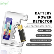 LLOYD Battery Capacity Tester Digital 9V Battery Level Tester Voltage Meter Battery Monitor Battery 