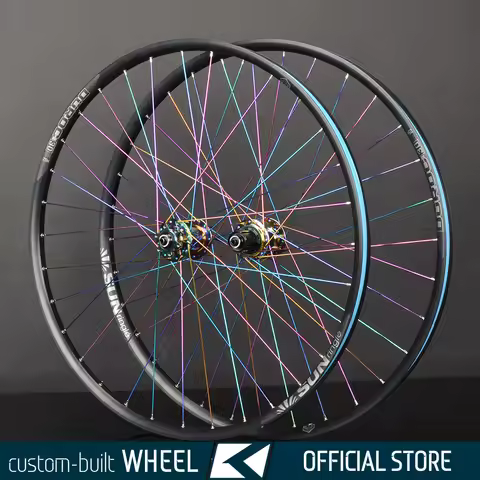 Customized MTB Bicycle Wheel Set Koozer XM490 Hub Duroc 30 35 40 Rim Hand-assembled Heavy XC FR 27.5