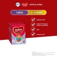 [Bundle of 10] Dumex Dugro Stage 4 Children Growing Up Milk Powder Formula 1.6kg (3-6 Years)