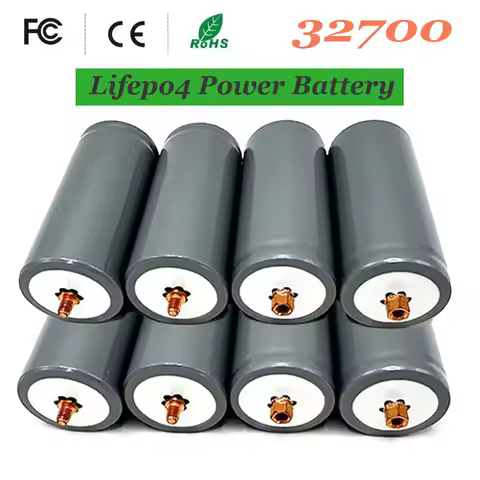 100% Original 32700 6000mAh 3.2V Lifepo4 Rechargeable Battery Professional Lithium Iron Phosphate Po