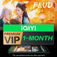 (E-Voucher) iQIYI VIP 1-Month Premium VIP 4K Clarity + Skip Ads for Dramas Anime & More