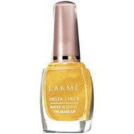 Lakme Insta-Liner Water Resistant Eyeliner (Gold), 9ml Bottle