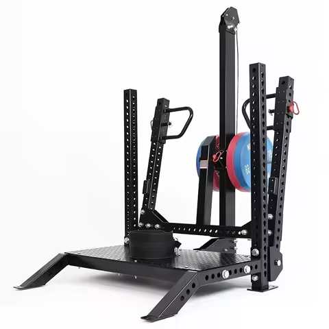 Multifunctional Commercial Rhinoceros Squat Machine Hip Thigh Butt Leg Training Equipment Gym Waist 