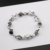 Chrome Hearts Bracelet/925 Silver Hexagram Dice Trendy Bracelet