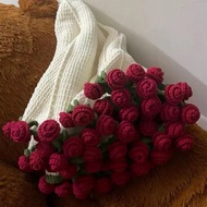 Foldable Homemade Rose Bouquet Throw Blanket - Soft Floral Design for Home MotherS Day and Wedding G