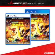 PS4/PS5 Crash Team Rumble Deluxe Edition Eng Version (PlayStation Plus Required)