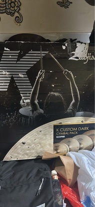 Zildjian K Custom  Dark Cymbol KCD900 Full set