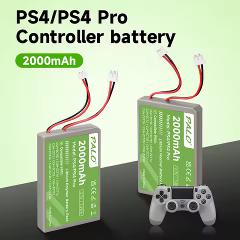 2000mAh Battery for Sony PS4,PS4 Pro/Slim Gamepad Wireless controller CUH-ZCT1E CUH-ZCT1U CUH-ZCT2 o