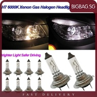 [bigbag.sg] 10Pcs H7 LED Headlight 12V 55W Car Fog Light Bulb 1320-2000LM Halogen Light Bulb