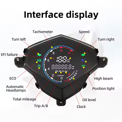 For YAMAHA Mio125 MIO i125 Mio110 Mio M3 METER Motorcycle Instrument Speedometer Odometer Tachometer