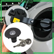 [Amleso] Fuel Cap, 4584554AF 8U5Z-9C268-b Heavy-duty Fuel Cap Lock And Key for Fiesta 2010-2011, 201