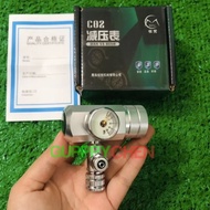 Van Cơ MUFAN | Van Tinh Chỉnh CO2 Có Đồng Hồ Báo Áp Suất