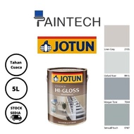 Jotun Essence Hi Gloss Grey Paint (Cat Minyak Untuk Kayu, Besi, Pintu, Pagar, Tingkap) - 5L (Pre-Ord