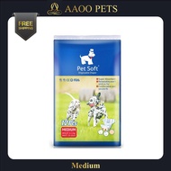 [AAOO Pets] Pet Soft Disposable Female Wraps Dog Diapers - Female 12PCS ( Medium )