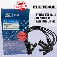 HYUNDAI ATOS 1.0 1.1 PRIMA, KIA PICANTO 1.1, NAZA SURIA 1.1 SOHC PLUG CABLE SET