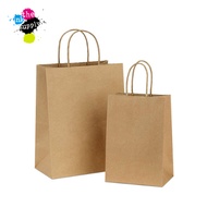 [20pcs] Eco-Friendly Brown Kraft Paper Bag For Gift, Food, Thank You Bag, Wholesale Bag [theinksupply]
