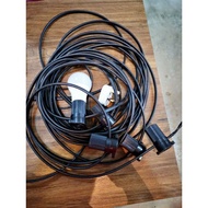 Lampu Pasar Malam /outdoor water proof cable holder E27/String Light/E27 Holder cable(10ft/12ft/15ft
