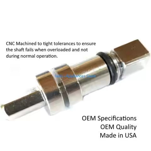 193F W1089436 Shear Shaft Coupler For KSMP Series Kitchen Pasta Roller Cutter Repair