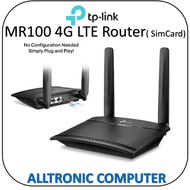 TP-Link 300 Mbps Wireless N 4G LTE Router TL-MR100 Sim Card 4G Router / 3yrs Warranty /Alltronic Computer / TPLINK