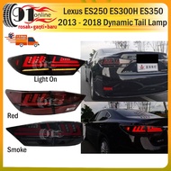 Lexus ES250 ES300H ES350 2013 - 2018 Dynamic Tail Lamp With Signal Running