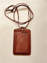 真皮識別證套 悠遊卡 手工皮件 卡套 禮物