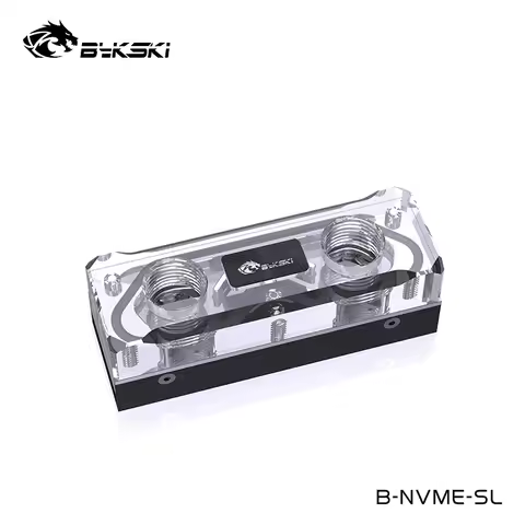 Bykski Water Cooler For 2280,22110,SSD SATA M.2 M2 SSD Water Block Dual Heat Dissipation 80mm/110mm 