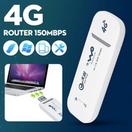 Unlock 4G LTE WIFI Router Wireless USB Dongle Broadband 150Mbps Modem SIM Card