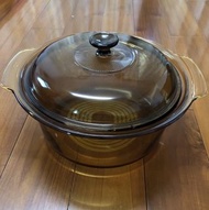 二手 5L 康寧 玻璃鍋 燉鍋 湯鍋 鍋子 廚具 大鍋子 玻璃