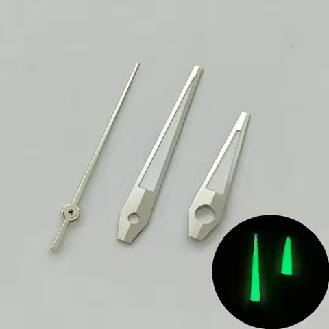 C3 Green Luminous Watch Hands Fits NH36 NH36 4R35 4R36 7S26 Movements Fits For SKX007 SKX009 SRPD Wa