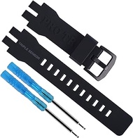 20mm Resin Watch Band Replacement for Casio Protrek PRG-300 PRW-6000 PRW-6100 PRW-3000 PRW-3100 Wirstband accessories for Men and Women