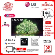 FREE Touch'nGo Credit(RM250) LG A1 55” 4K Smart SELF-LIT OLED TV with AI ThinQ® OLED55A1PTA (2021)