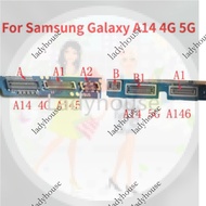 2-10Pcs Battery LCD Display Usb Charger Charging Flex FPC Connector Plug For Samsung Galaxy A14 4G 5