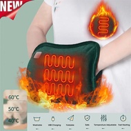 【Direct-sales】 Electric Hand Warmer Heater Rechargeable Graphene Self-Heating Warm Hands Mini Usb Protable Hot Water Bag Plush Pillow Winter