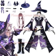Herta Cosplay Costume - Halloween Outfit with Wig and Shoes | Honkai Star Rail Anime Suit