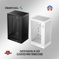 Deepcool CH270 Digital MATX / ITX Mesh Elevated Mini SFF Case PC Chassis