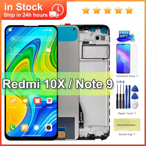 6.53'' For Xiaomi Redmi Note 9 Note9 M2003J15SC Lcd Display Touch Screen Digitizer Part For Redmi 10