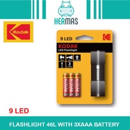 KODAK 9LED FLASHLIGHT 46L WITH 3XAAA BATTERY