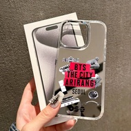 BTS Merchandise Phone Case Suitable for Apple 17promax BTS Huawei mate/puar70/80iphone15 Korean Grou